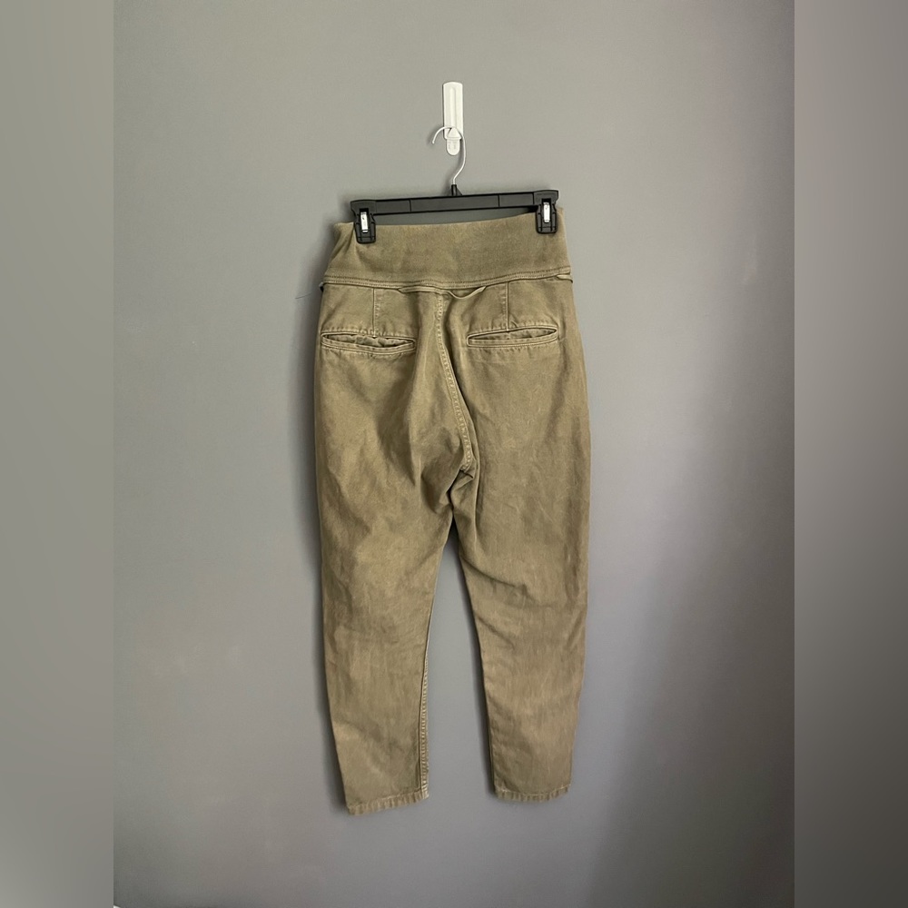 Kapital Olive Utility High-Waist Jogger Pants - Picture 2 of 4